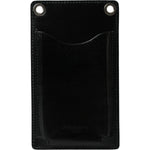 Dolce & Gabbana Wallet Black Horse Leather Zip Logo Cross Body Phone Slot