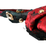 Dolce & Gabbana Multicolor Rose Silk Crystal Netted Logo Headband Diadem SMY101427