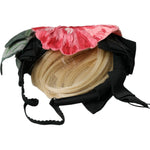 Dolce & Gabbana Black Viscose White Hair Parrucchiera Headband Diadem