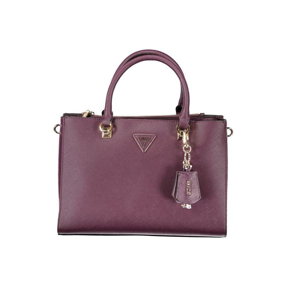 Guess Jeans Purple Polyethylene Handbag Guess Jeans