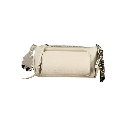 Desigual Beige Polyethylene Handbag Desigual