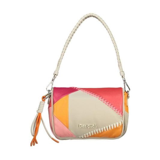 Desigual White Polyethylene Handbag Desigual