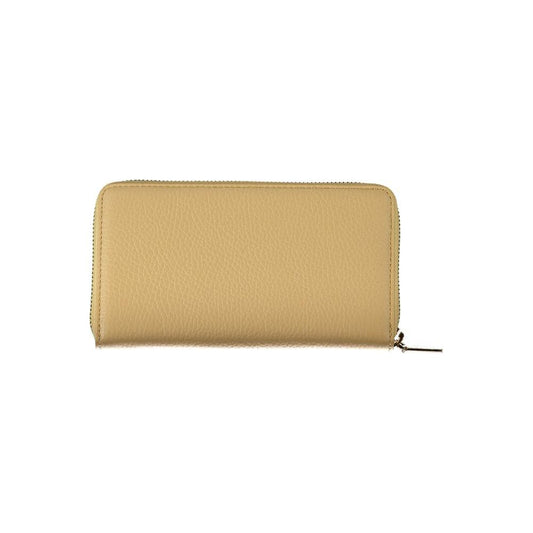 Coccinelle Beige Leather Wallet Coccinelle