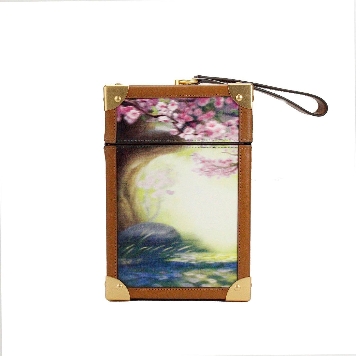 حقيبة كلاتش من كيت سبيد ديزني بامبي ثلاثية الأبعاد مطبوعة بمقبض علوي من مادة البولي فينيل كلوريد