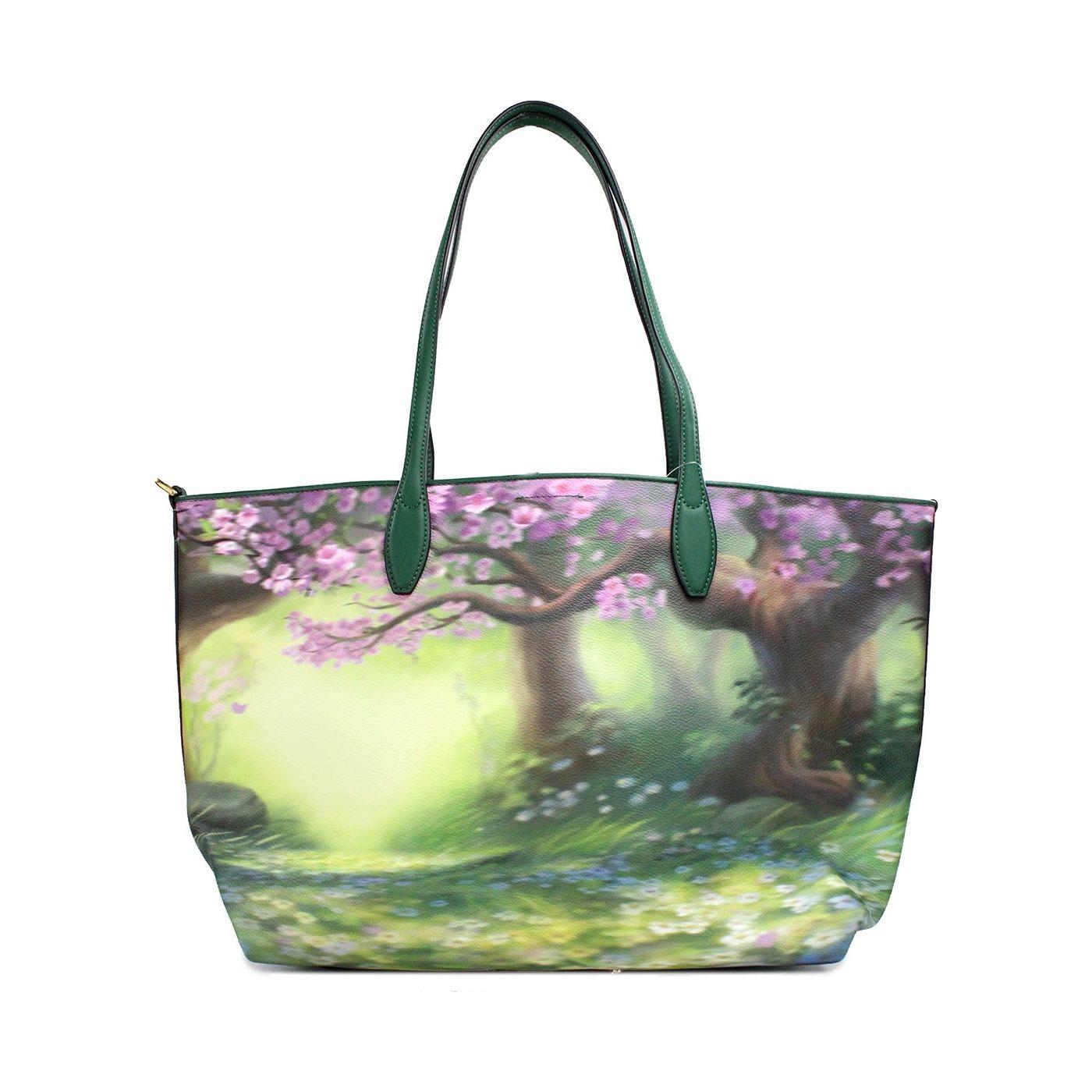 حقيبة يد من القماش المغطى بطبقة من مجموعة ديزني ساتون بامبي من كيت سبيد