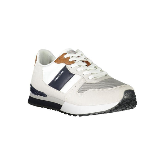 Carrera White Polyester Sneaker Carrera