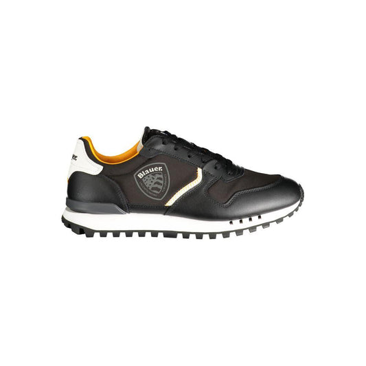 Blauer Black Polyester Sneaker Blauer