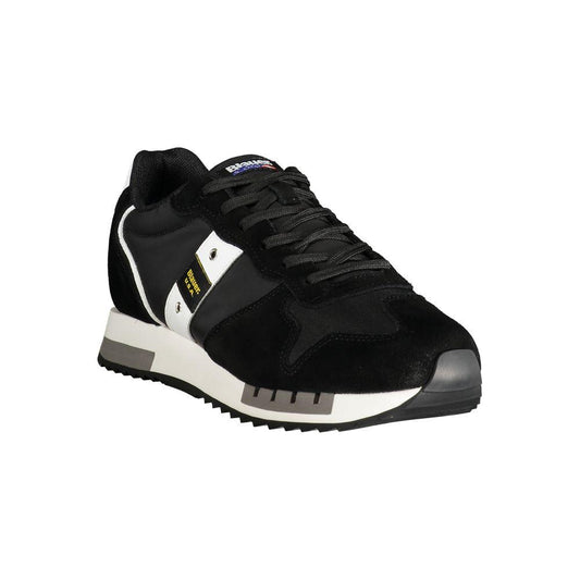 Blauer Black Polyester Sneaker Blauer