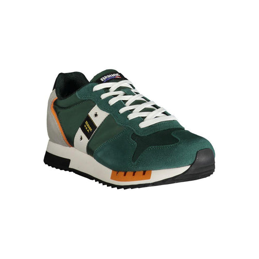 Blauer Green Polyester Sneaker Blauer