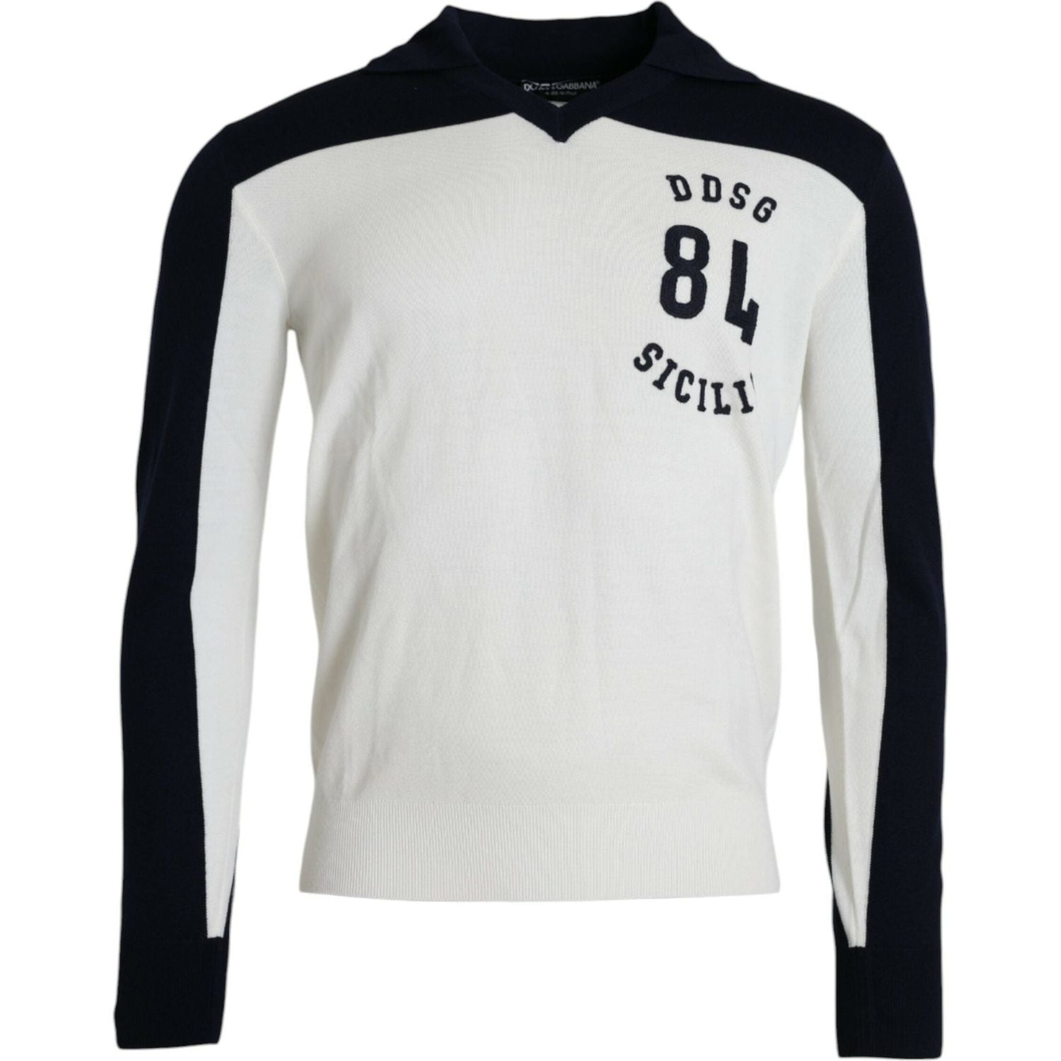 白色黑色 SICILIA 亨利衫 套衫