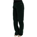 Dolce & Gabbana Green Cotton Corduroys Jeans