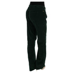Dolce & Gabbana Green Cotton Corduroys Jeans