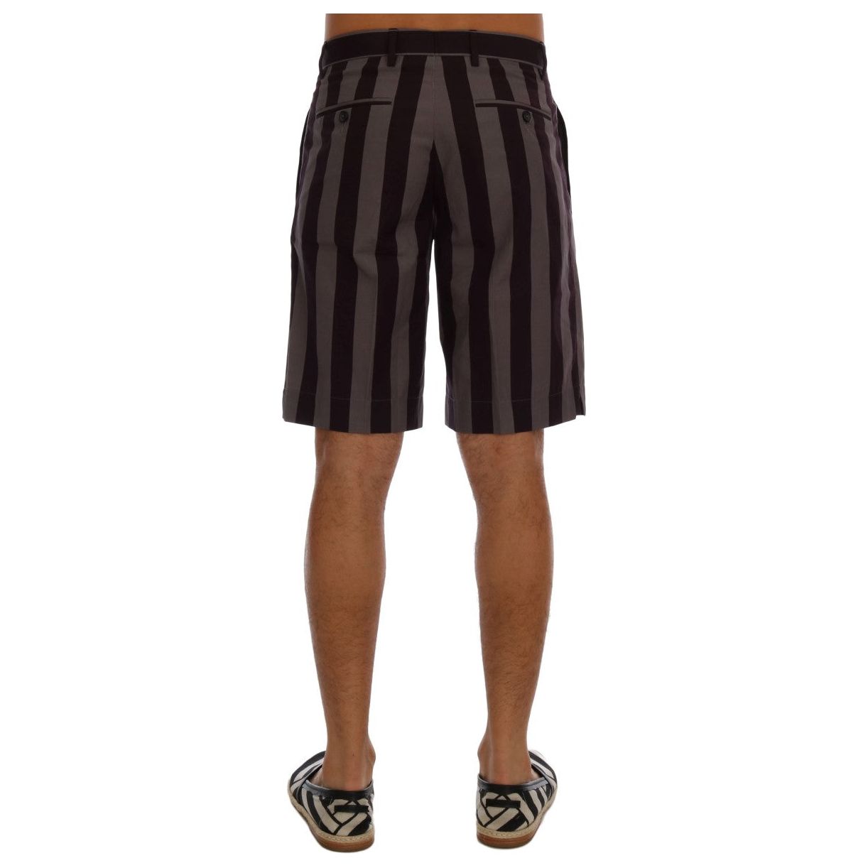 Dolce & Gabbana Casual Striped Cotton Shorts Dolce & Gabbana