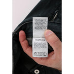 Costume National Gray Cotton Superslim Denim Jeans