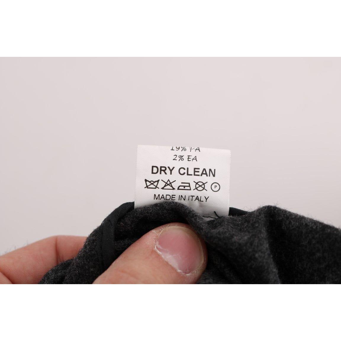 بنطلون سكيني كاجوال رمادي اللون من إيرمانو شيرفينو