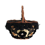 Dolce & Gabbana Beige Straw Snakeskin Pom Pom Crystal AGNESE Bag
