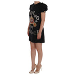 Dolce & Gabbana Gray Crystal "Dreaming of My Prince" Dress