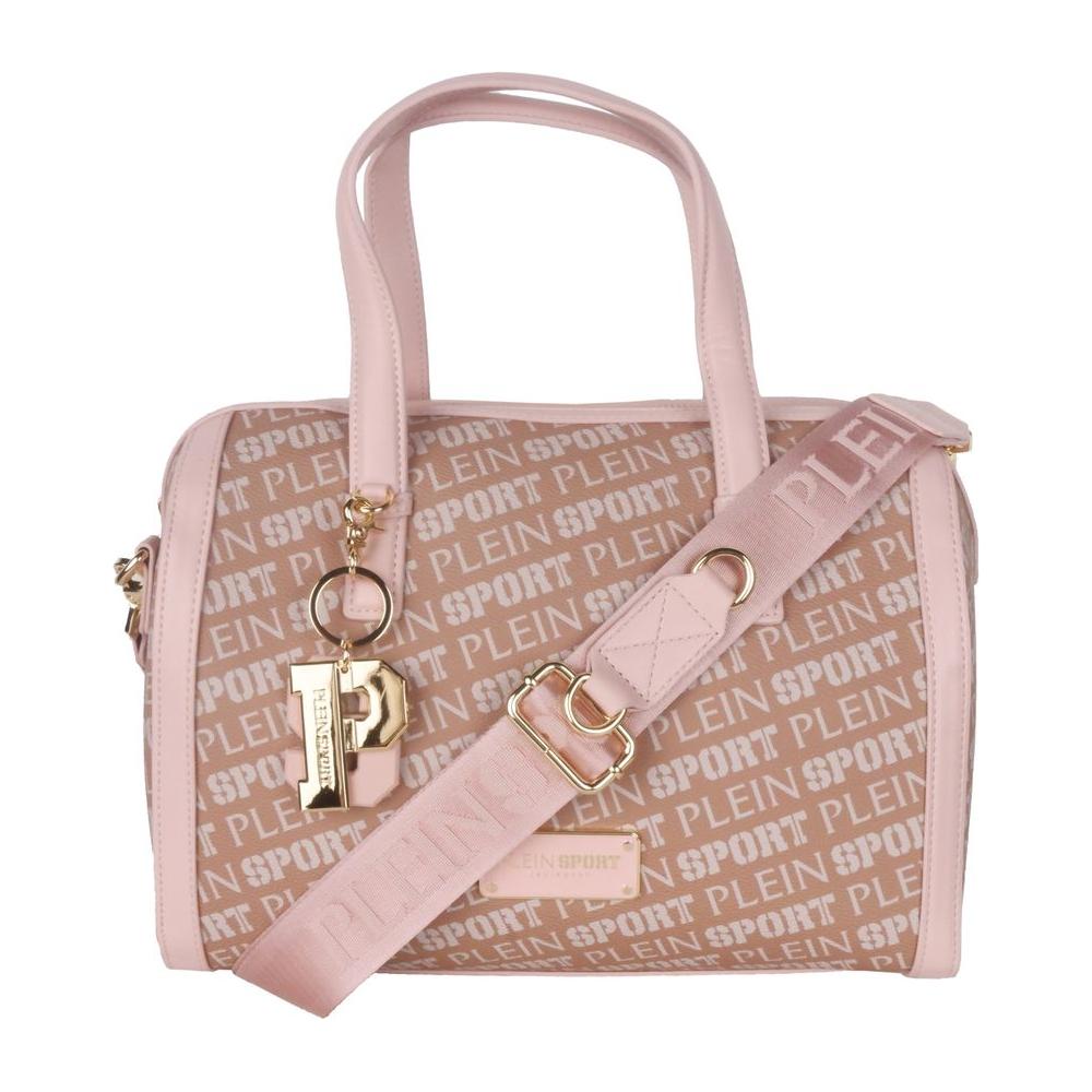 Plein Sport Pink Polyamide Women Crossbody Bag