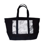 Palm Angels Black Cotton Women Shoulder Bag