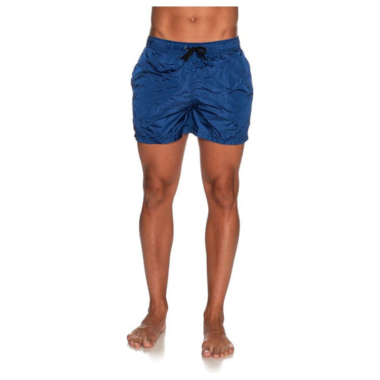 Refrigiwear Blue Nylon Men's Swimsuit MAN SWIMWEAR Refrigiwear