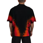 Dsquared² Black Orange Cotton Short Sleeves Crewneck T-shirt