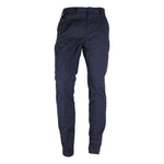 Made in Italy Blue Wool Men Trousers