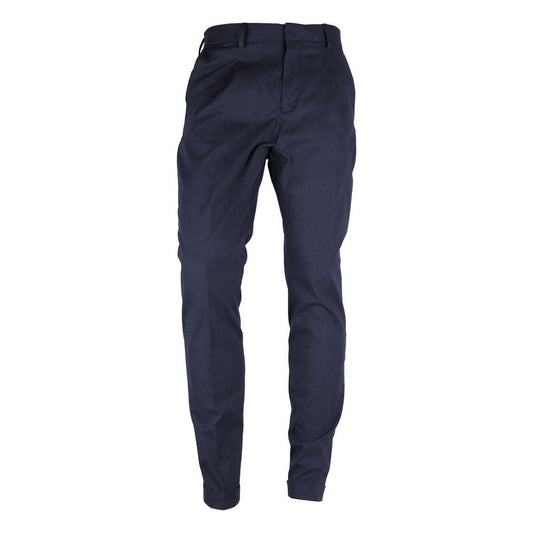 Made in Italy Elegant Wool Blend Milano Men's Trousers Made in Italy