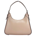 Michael Kors Wilma Large Smooth Leather Chain Shoulder Bag Purse Powder Blush