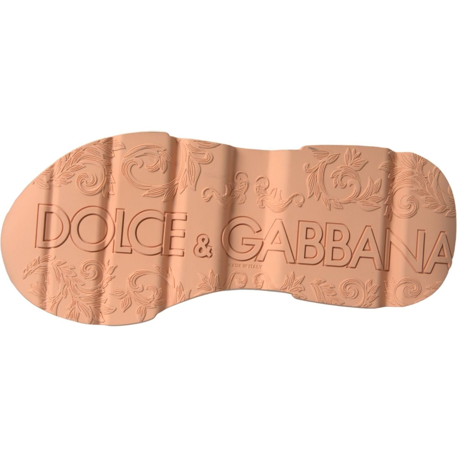 白色桃色 DAYMASTER 皮革运动鞋