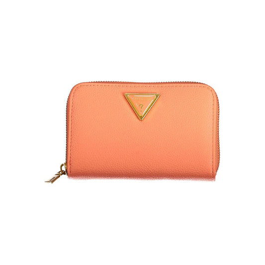 Guess Jeans Orange Polyethylene Wallet Guess Jeans