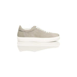 Cerruti 1881 Gray Cowhide Men's Sneaker