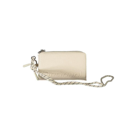 Desigual Beige Polyethylene Wallet Desigual