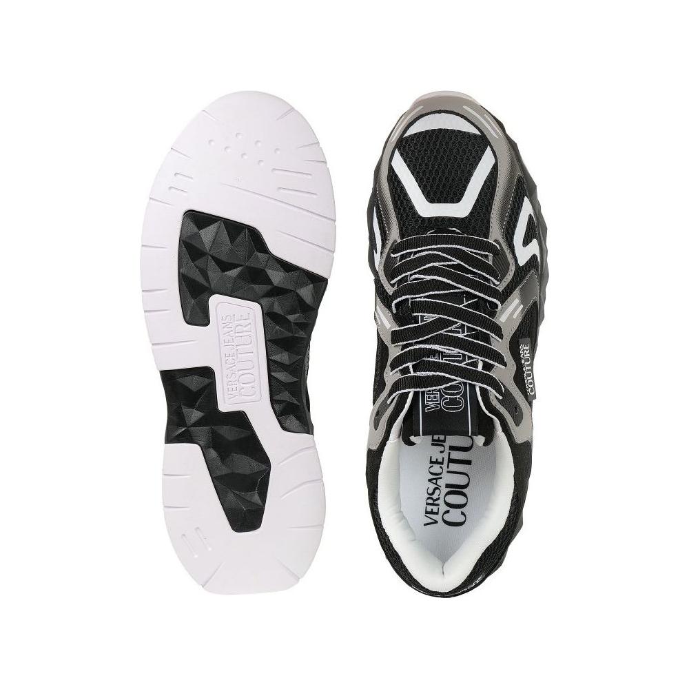 Versace Jeans Black Nylon Sneaker Versace Jeans