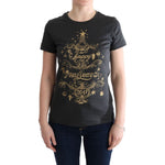 Dolce & Gabbana Gray Cotton 2017 Motive T-Shirt