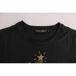 Dolce & Gabbana Gray Cotton 2017 Motive T-Shirt