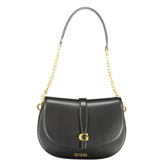 Guess Jeans Black Polyethylene Handbag Guess Jeans