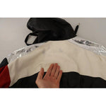 Dolce & Gabbana Black Leather Hooded Blouson Jacket