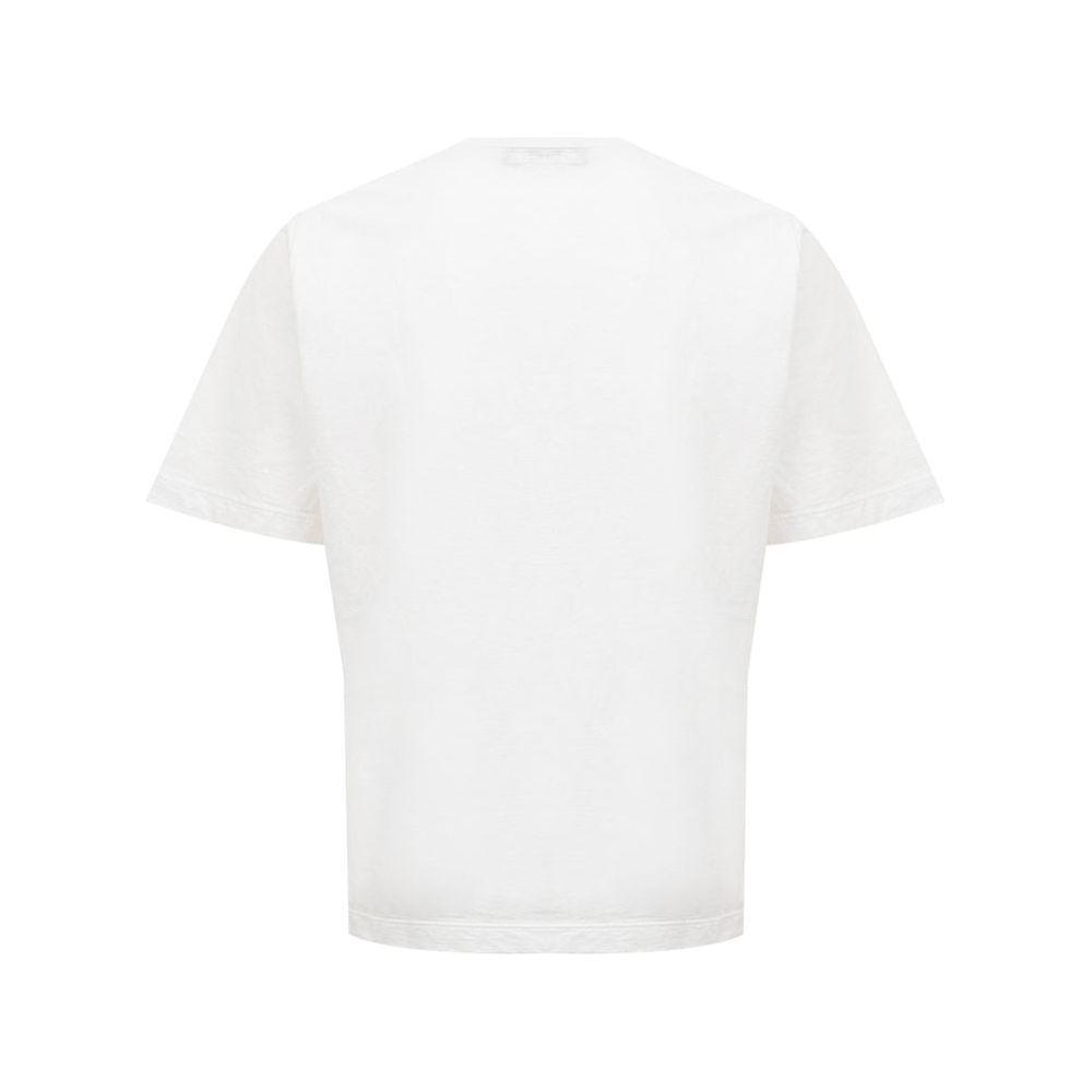 Dsquared² Elegant Cotton White Tee for Stylish Women Dsquared²