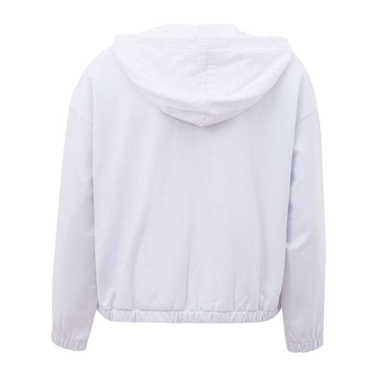 Armani Exchange Chic White Viscose Sweater for Women Armani Exchange