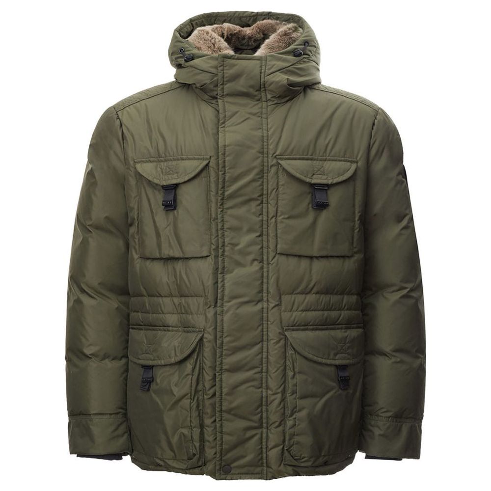 Peuterey Green Polyamide Jacket Peuterey