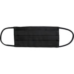 Dolce & Gabbana Black 100% Silk Adjustable Necktie Face Mask