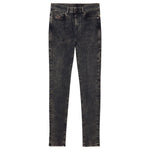 Diesel Black Cotton Men Jean