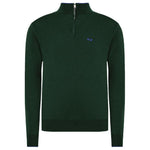 La Martina Green Wool Men Sweater