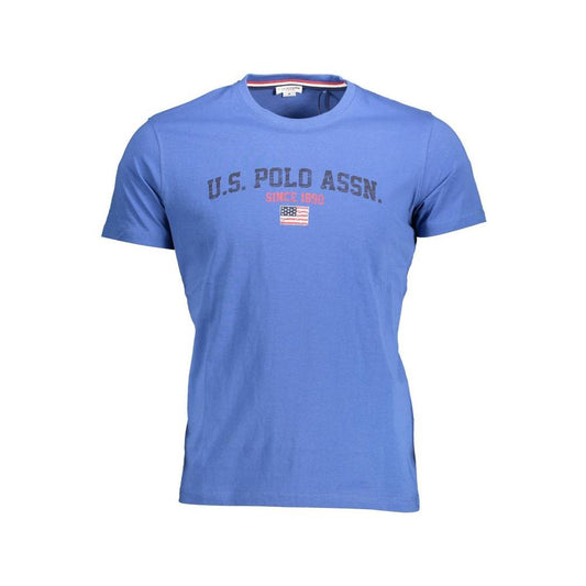 U.S. POLO ASSN. Classic Blue Crew Neck Cotton Tee U.S. POLO ASSN.