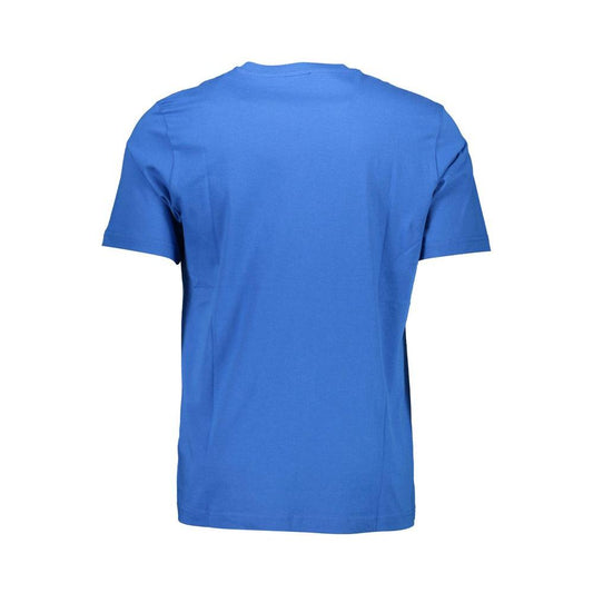 Diesel Sleek Blue Crew Neck Cotton Tee Diesel