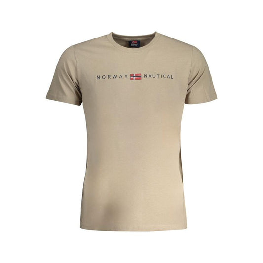 Norway 1963 Beige Cotton T-Shirt Norway 1963