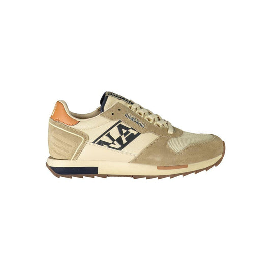 Napapijri Beige Polyester Sneaker Napapijri