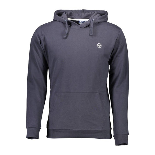 Sergio Tacchini Classic Blue Hooded Sweatshirt Sergio Tacchini