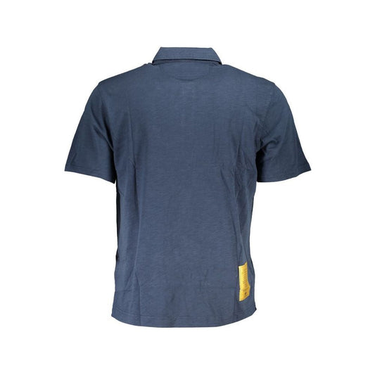 La Martina Classic Short-Sleeved Blue Polo La Martina