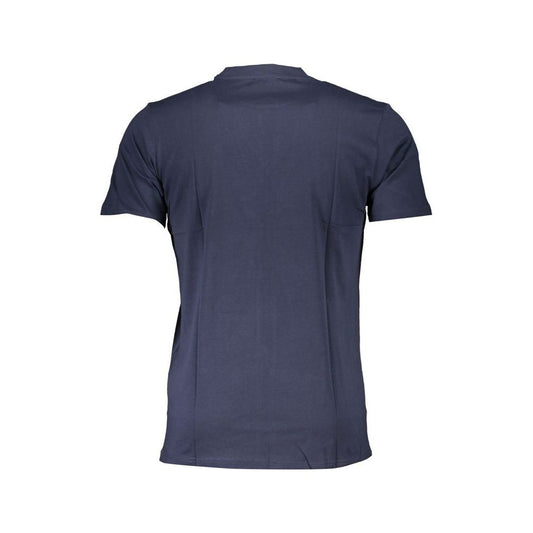 Cavalli Class Blue Cotton T-Shirt Cavalli Class